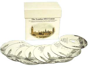 1891 London Census CDs